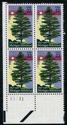 U.S. #2246 Michigan Statehood PNB of 4