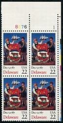 U.S. #2336 Delaware Ratification PNB of 4