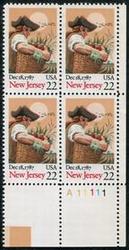 U.S. #2338 New Jersey Ratification PNB of 4