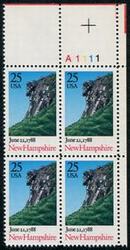 U.S. #2344 New Hampshire Ratification PNB of 4