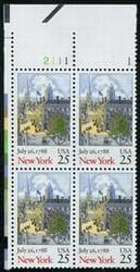 U.S. #2346 New York Ratification PNB of 4