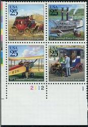 U.S. #2437a Traditional Mail Delivery PNB of 4
