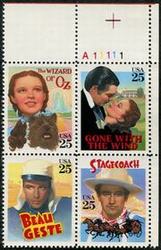 U.S. #2448a Classic Films PNB of 4