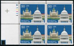 U.S. #2532 Switzerland Founding PNB of 4