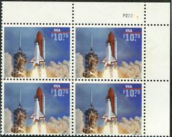 U.S. #2544A Space Shuttle PNB of 4