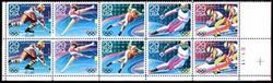 U.S. #2615a Winter Olympics PNB of 10