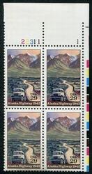 U.S. #2635 Alaska Highway PNB of 4