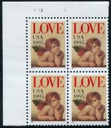 U.S. #2948 Love Issue PNB of 4