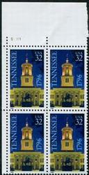U.S. #3070 Tennessee Statehood PNB of 4