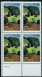 U.S. #3088 Iowa Statehood PNB of 4
