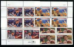 U.S. #3147-50 Football Coaches - Set PNB of 4
