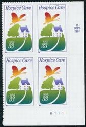 U.S. #3276 Hospice Care PNB of 4