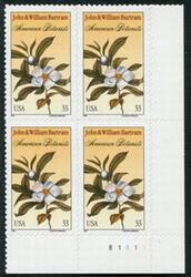 U.S. #3314 Bartram, Botanists PNB of 4
