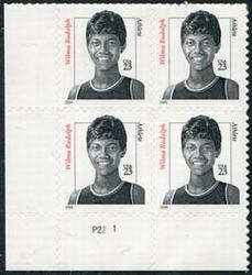 U.S. #3422 23c Wilma Rudolph PNB of 4