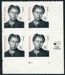 U.S. #3431 76c Senator Hattie Caraway PNB of 4