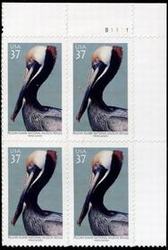 U.S. #3774 Pelican Island National Wildlife Refuge PNB of 4