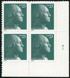 U.S. #3819 Washington Die Cut 11 PNB of 4
