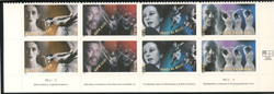 U.S. #3843a American Choreographers PNB of 8