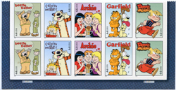 U.S. #4471a Sunday Funnies PNB of 10