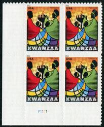 U.S. #4584 Kwanzaa 2011 PNB of 4