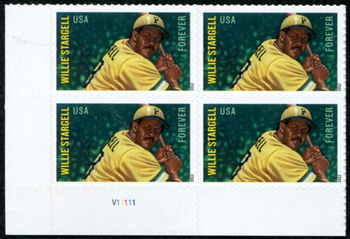 U.S. #4696 Willie Stargell, Baseball All-Stars PNB of 4