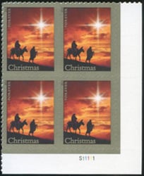 U.S. #4813 Christmas Holy Family (2013) PNB of 4