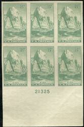U.S. #763 Zion Park MNH PNB of 6