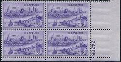 U.S. #994 Kansas City, MO Centenary PNB of 4