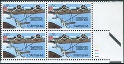 U.S. #C115 Transpacific Airmail PNB of 4