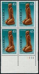 U.S. #C121 Pre-Columbian America PNB of 4