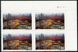 U.S. #C138b Acadia National Park '2005' PNB of 4