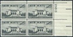 U.S. #C34 10c Pan American Union Building PNB of 4