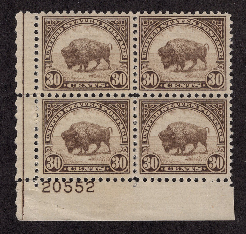 U.S. #700 30c Buffalo MNH PNB