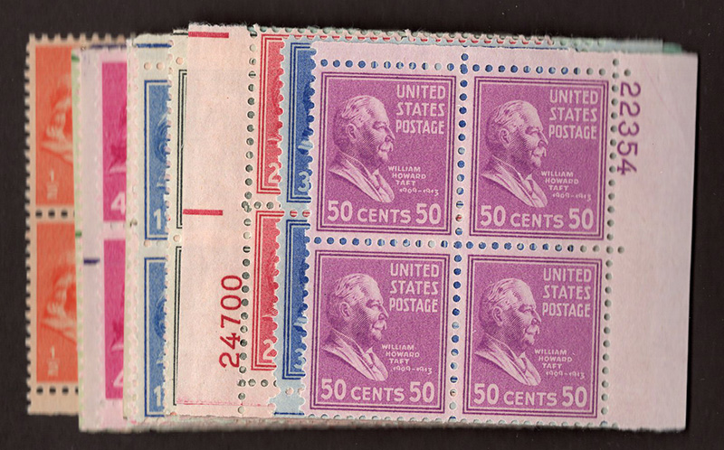 U.S. #803-31 Block Number Blocks