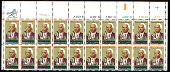 U.S. #1804 Benjamin Banneker PNB of 20