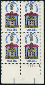 U.S. #1911 Savings & Loan PNB of 4