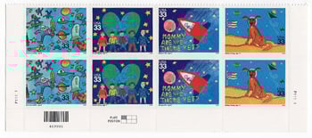 U.S. #3417a Stampin' the Future PNB of 8