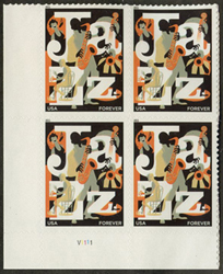 U.S. #4503 Jazz PNB of 4