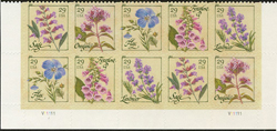 U.S. #4509a Herbs Plate Number Block PNB of 10