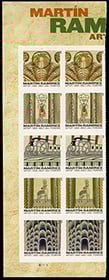U.S. #4972a Martin Ramirez Artist, PNB of 10