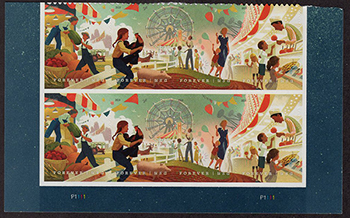 U.S. #5404a State and County Fairs, PNB of 8