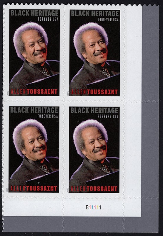 U.S. #5957 Allen Toussaint PNB 4