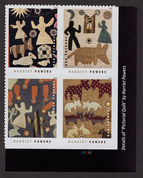 U.S. #6061a Harriet Powers, Quiltmaker, PNB4