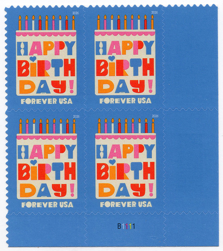U.S. #6069 Happy Birthday PNB4