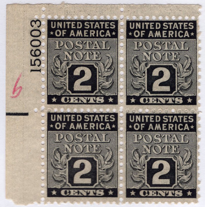 U.S. #PN2 Postal Note PNB4