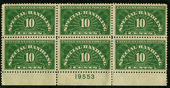 U.S. #QE1 Special Delivery PNB6 Mint
