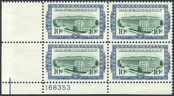 U.S. #R734 IRS Documentary PNB of 6