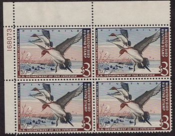 U.S. #RW29 Pintail Landing PNB No Gum