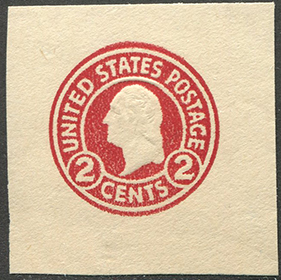 U.S. #U429 Cut Square