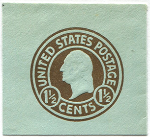 U.S. #U483 Cut Square